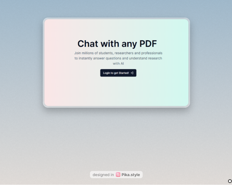 Chat With PDF